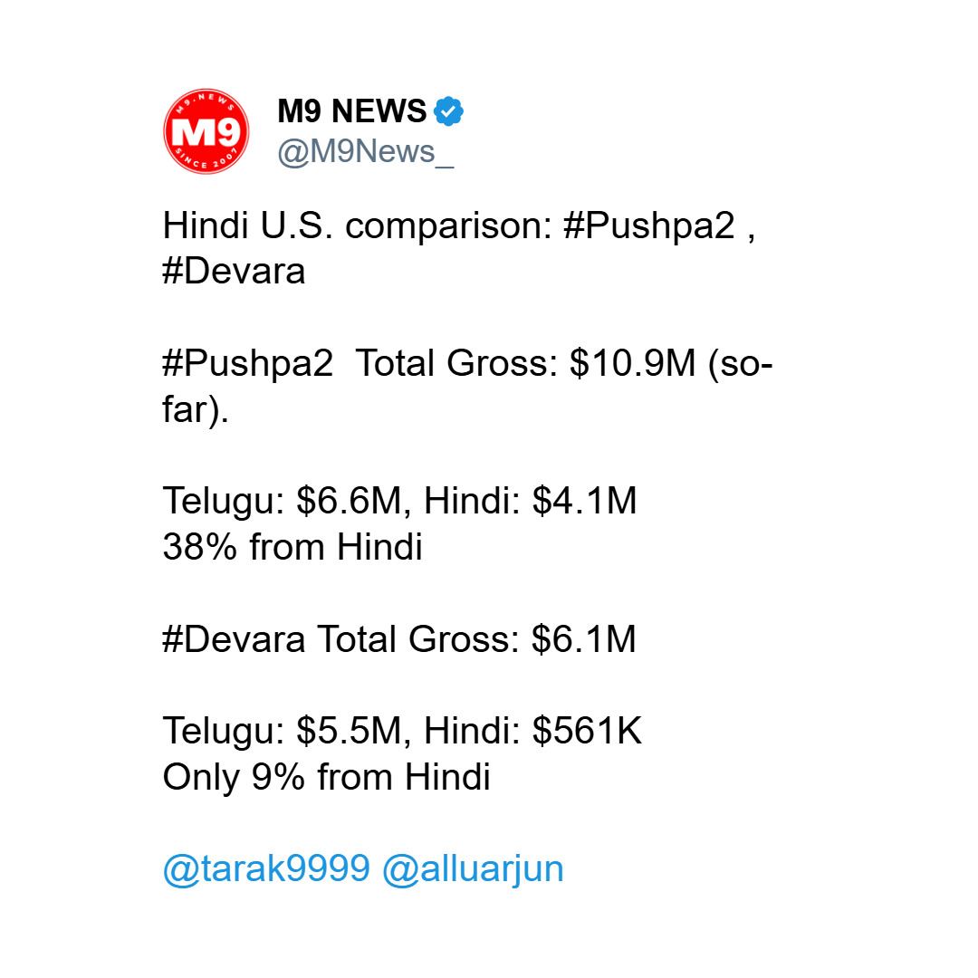pushpa-2-devara-north-america-box-office-report-comparision