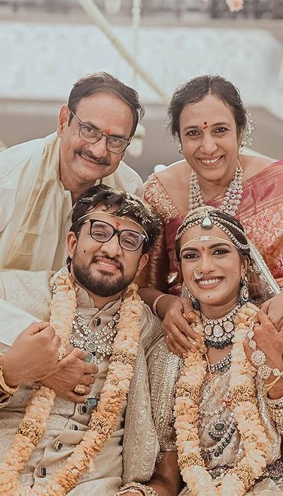 PV Sindhu’s Family Releases Marriage Photos