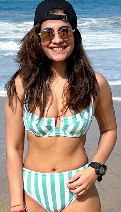 Shreya Dhanwanthary Rocks a Bikini at the Beach