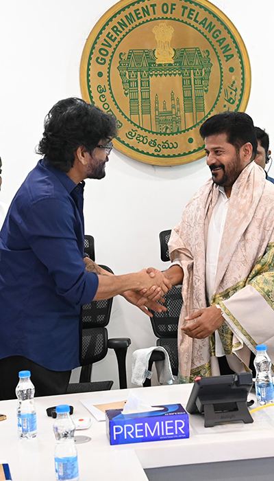 Tollywood's Big Names Meet Revanth Reddy!