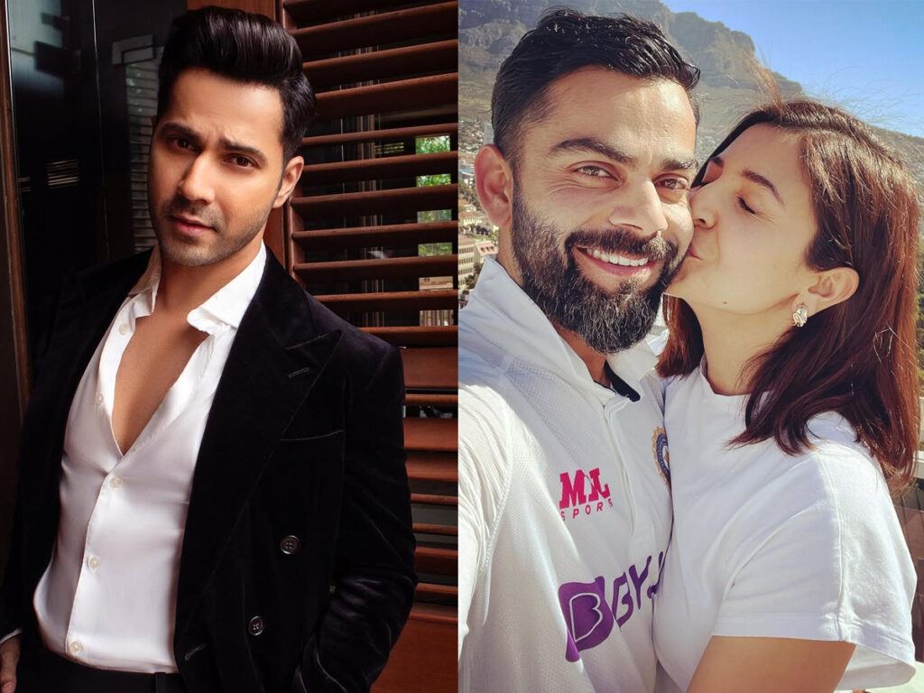 Varun Dhawan About Virat Kohli Anushka Sharma