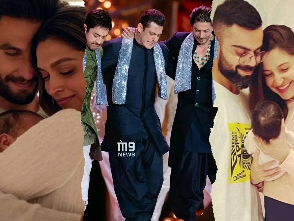 Virat kohli Anushka Sharma Baby Deepika Padukone Ranveer Singh Baby Aamir Khan Salman Khan Shah Rukh Khan