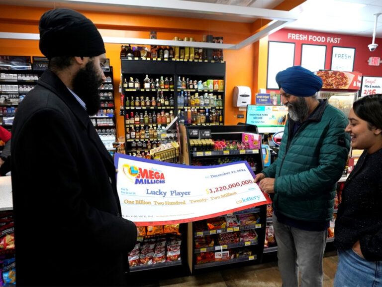 $1.22B US Jackpot Indian Family Lucky Draw