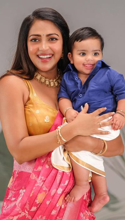 Amala Paul Introduces Her Baby Boy