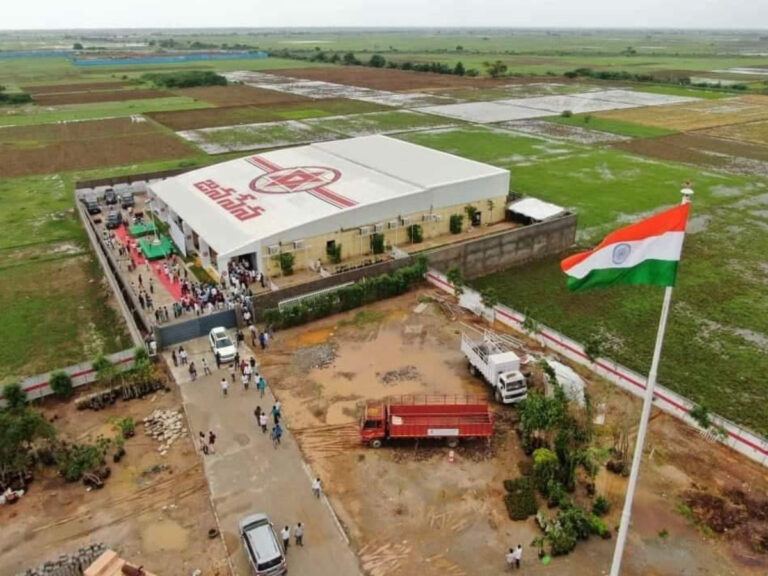 Govt Flies Drone over Pawan Kalyan Office