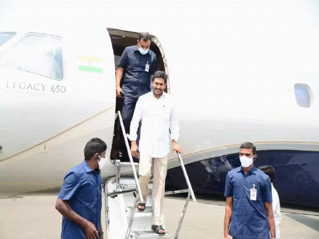 jagan-flight-sankranthi-vacations