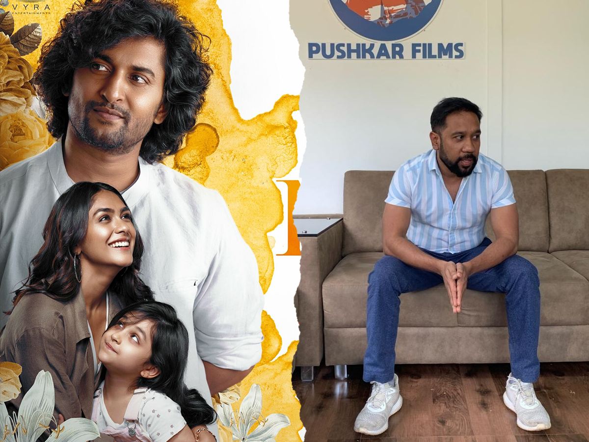 Pushkara Mallikarjunaiah, Kannada, Producer, Pushkara Mallikarjunaiah, Nani, Hi Nanna, Remake, Hi Nanna remake issue, Hi Nanna plagiarism claim, Nani movie controversy, Hi Nanna vs Bheemasena, Telugu vs Kannada remake, Nani Pushkara dispute, Nani film copyright issue, Hi Nanna copy allegations, Nani movie remake row, Telugu-Kannada film debate