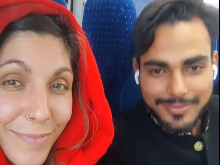 Man Smiles After Harassing Tourist