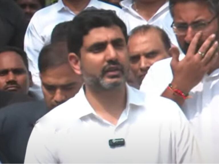 nara-lokesh-to-media in Vizag