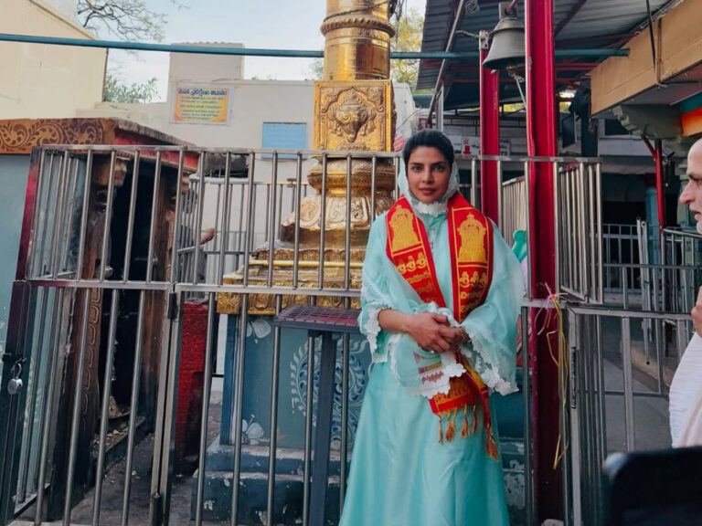 Priyanka Chopra Chilkur Balaji Temple Visit