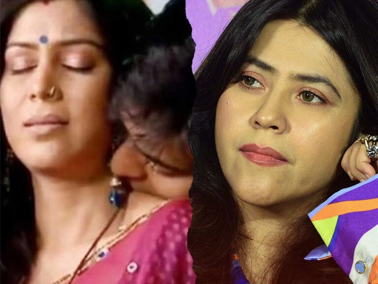 Ram Kapoor kissing scene, Sakshi Tanwar kiss, Bade Achhe Lagte Hain controversy, TV kiss controversy, Ekta Kapoor unprofessional actors