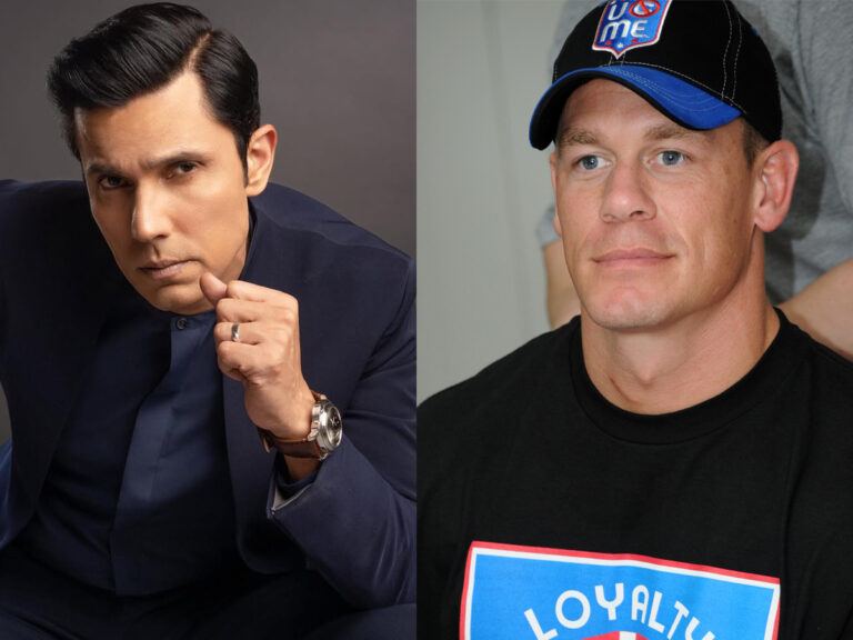 Actor Randeep Hooda John Cena