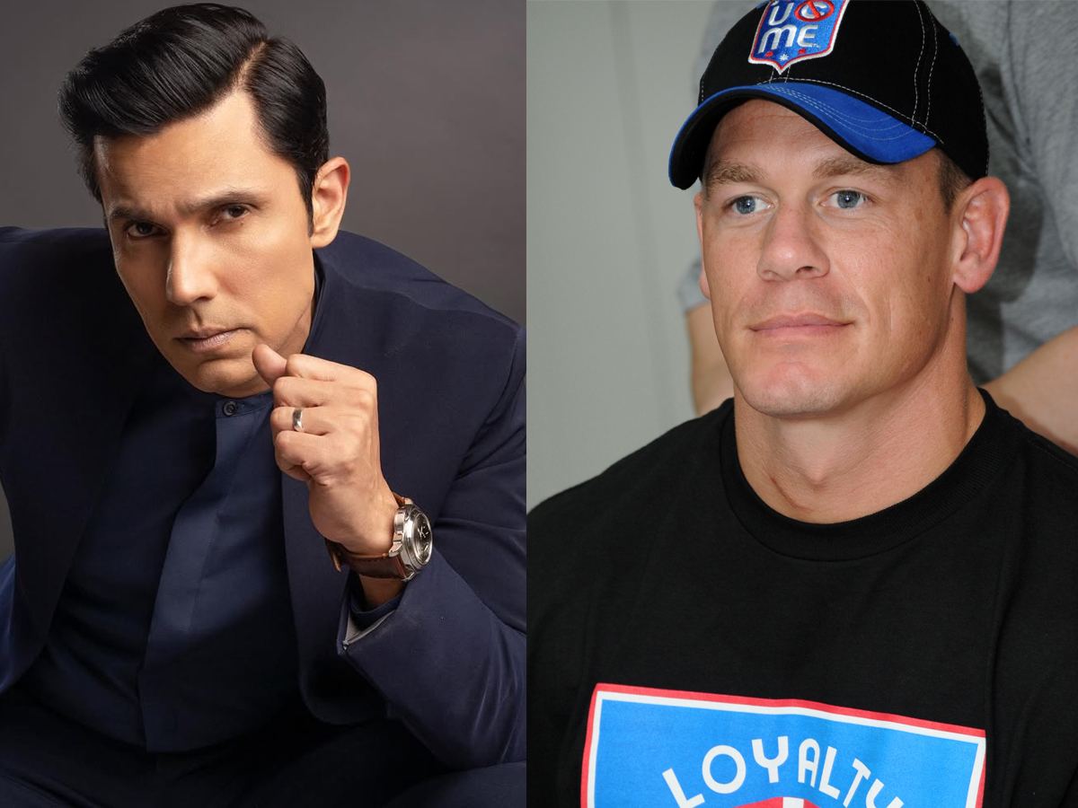 Actor Randeep Hooda John Cena