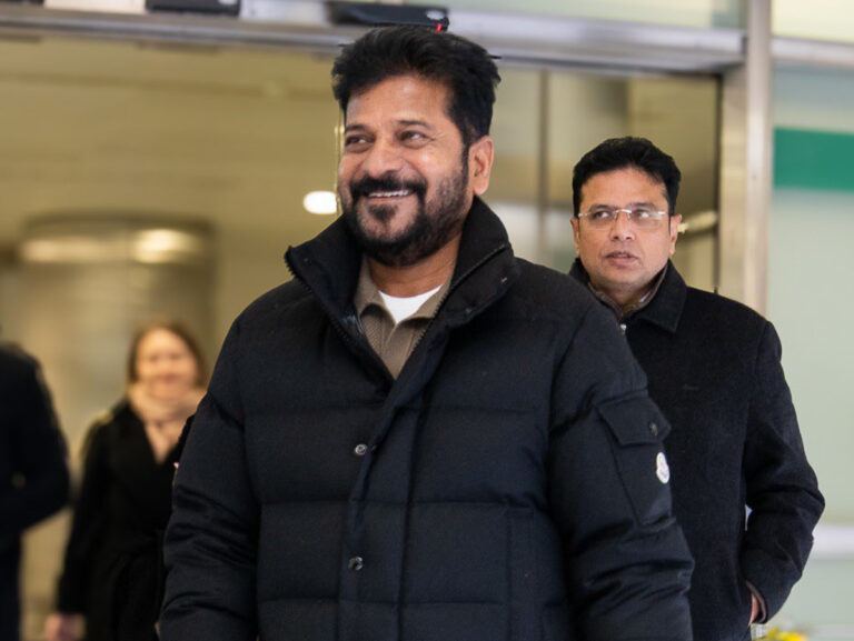Revanth Reddy in Davos got 1.32 Lakh Crore Investments