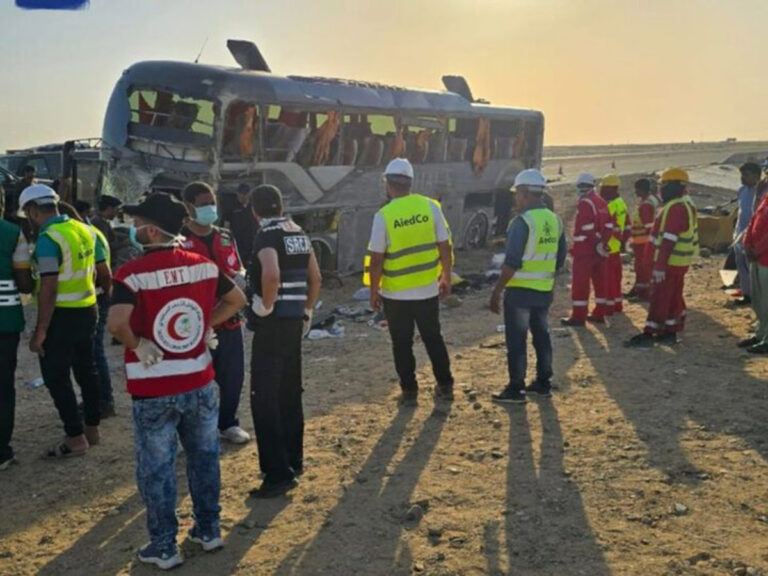 Road Accident in Saudi Arabia