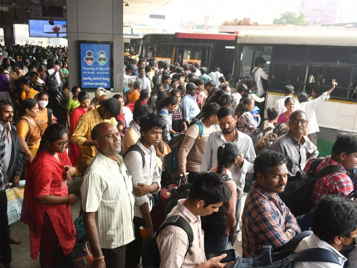 Sankranthi 2025 Travel To Native Places