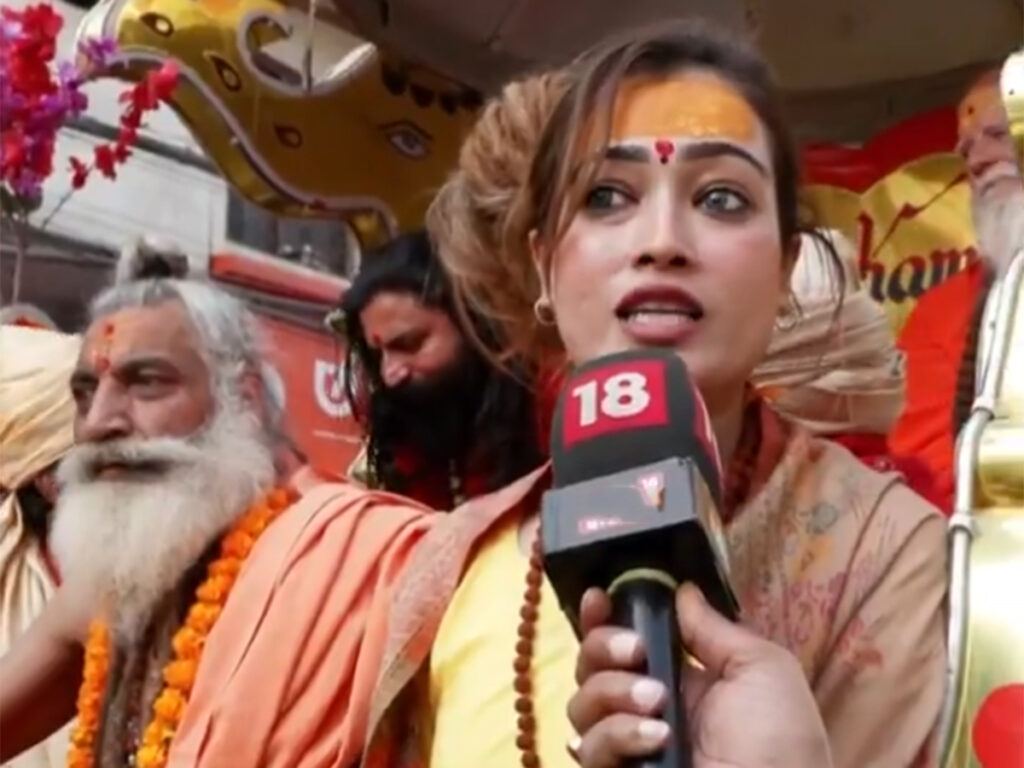 Sexy TikTok Model Turns Sadhvi