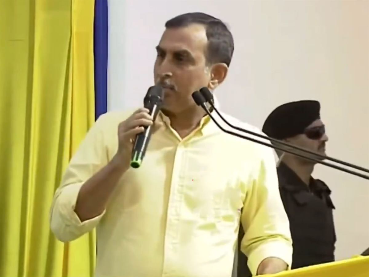 Srinivas Reddy requested Chandrababu to make Nara Lokesh as the deputy CM