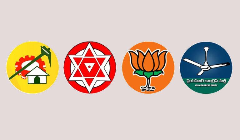 TDP Janasena Congress BJP YSR Congress Parties