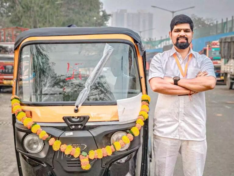 Techie Turns Auto Driver