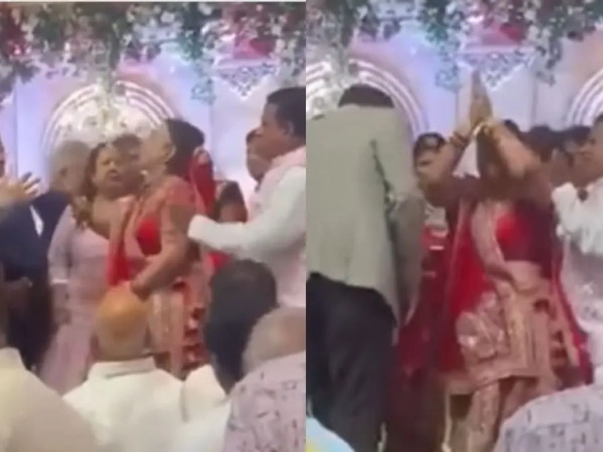 Viral Video: Groom Kicked Out, Wedding Cancelled