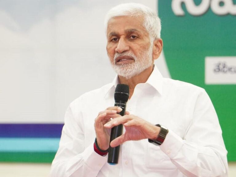 Vijaysai Reddy's Posts After 'Quitting' Politics