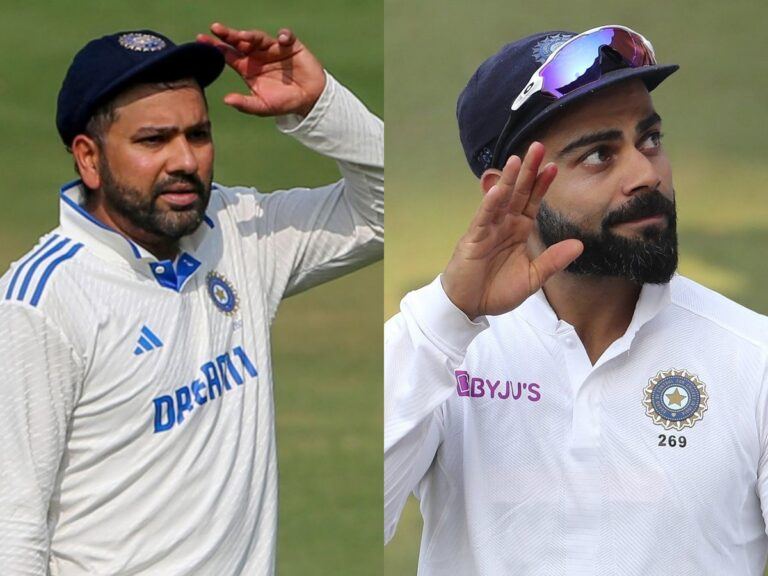 rohit-sharma out and Virat Kohli in
