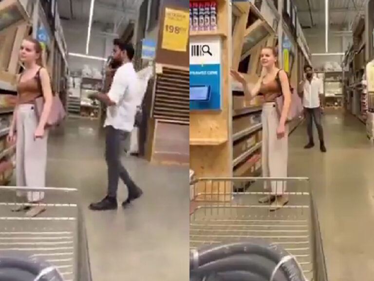 White Man Triggered Seeing Indian Guy with White Woman
