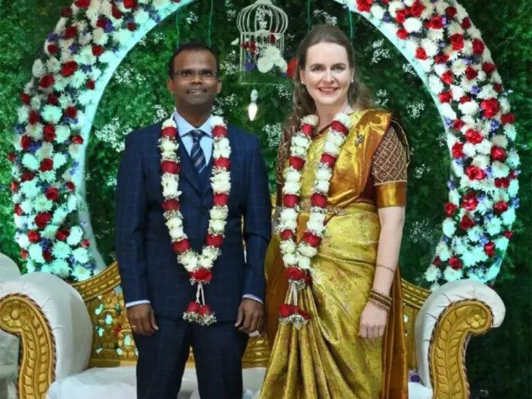 Andhra Guy Wedding with US Woman