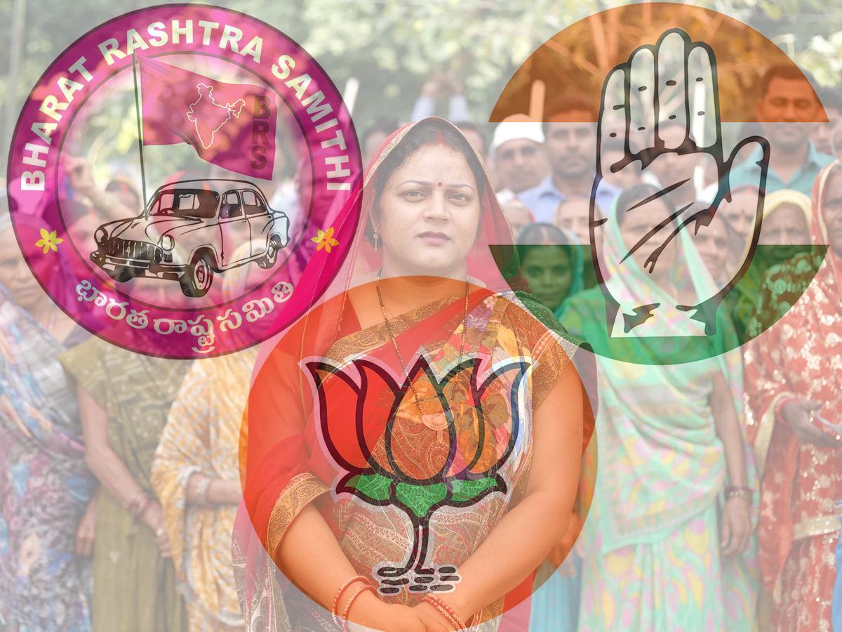 BJP, BRS, Congress Women Base