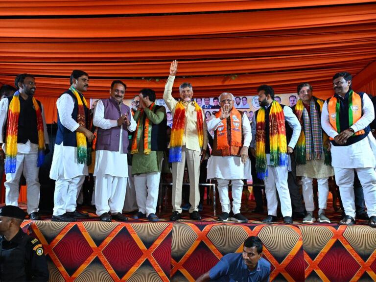 Chandrababu Crucial Role