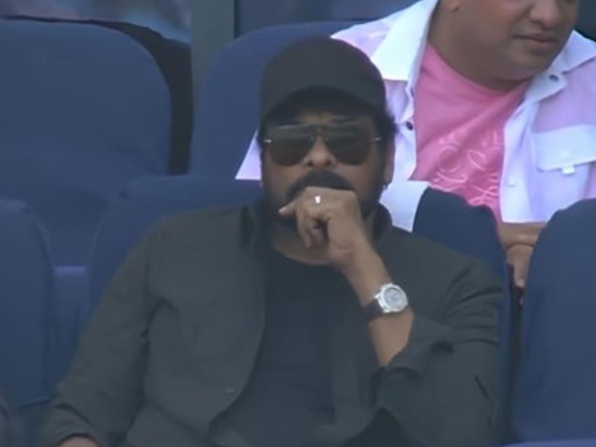 Chiranjeevi at Dubai