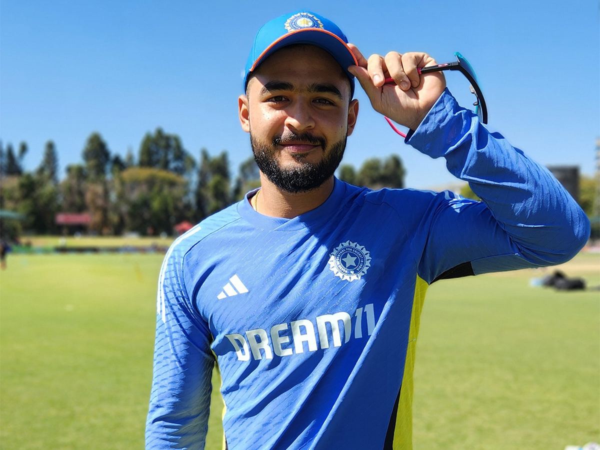 Cricketer Ryan Parag