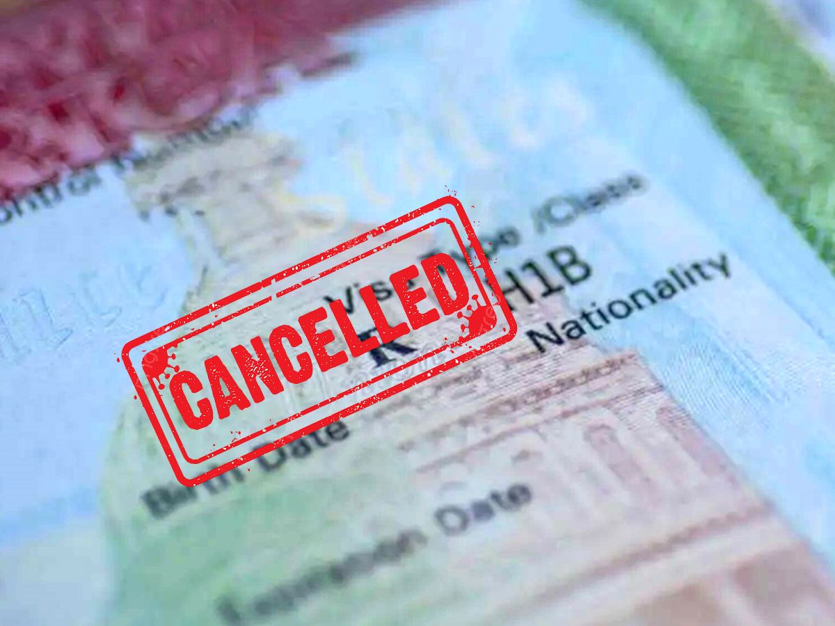 Airport Shock H1B, B1 Visas Canceled Before Flight