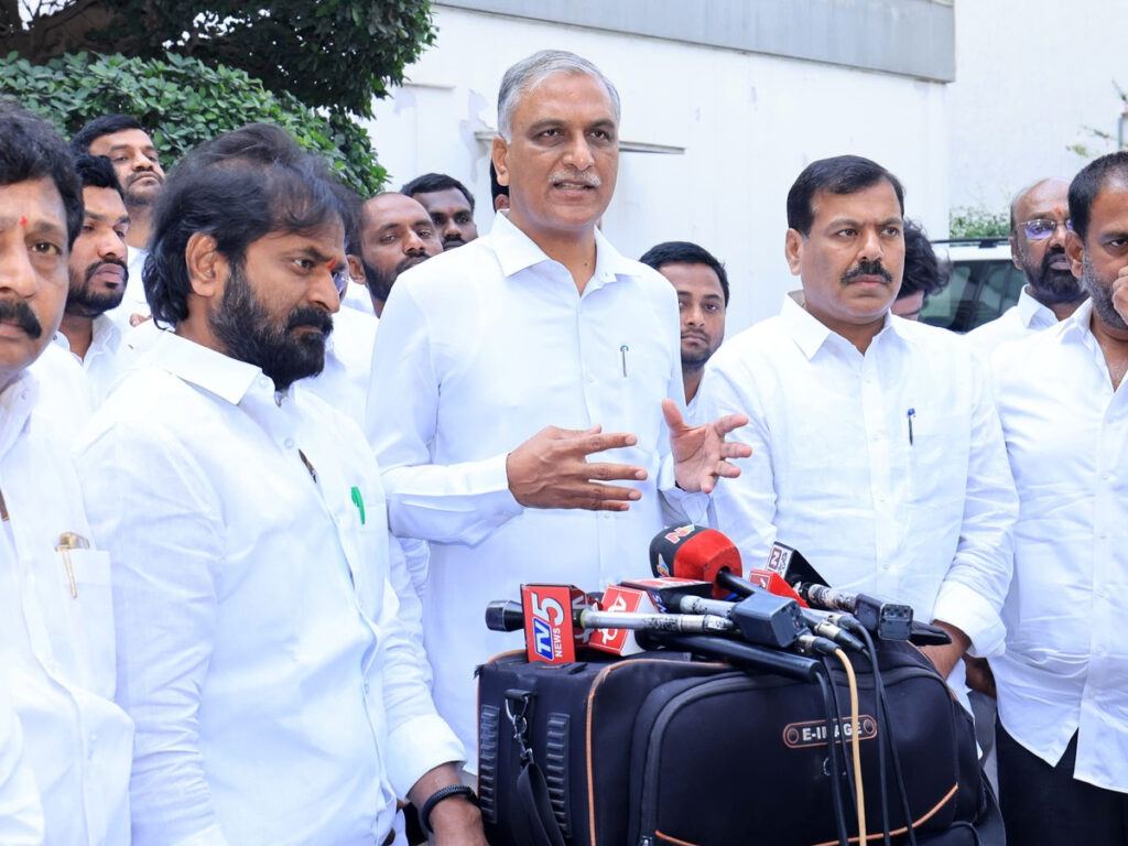 Harish Rao Slammed Congress