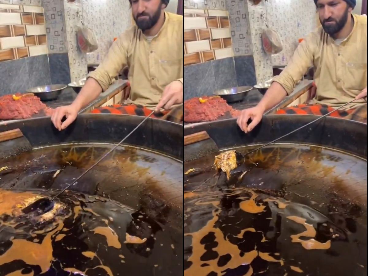 Indian Street Food Fried in Diesel