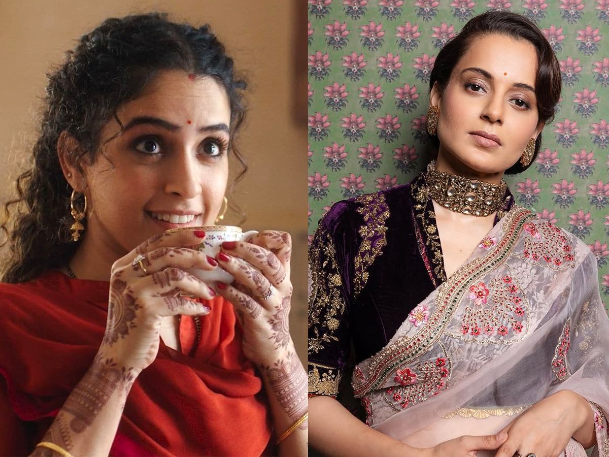 Kangana Ranaut Sanya Malhotra Mrs controversy