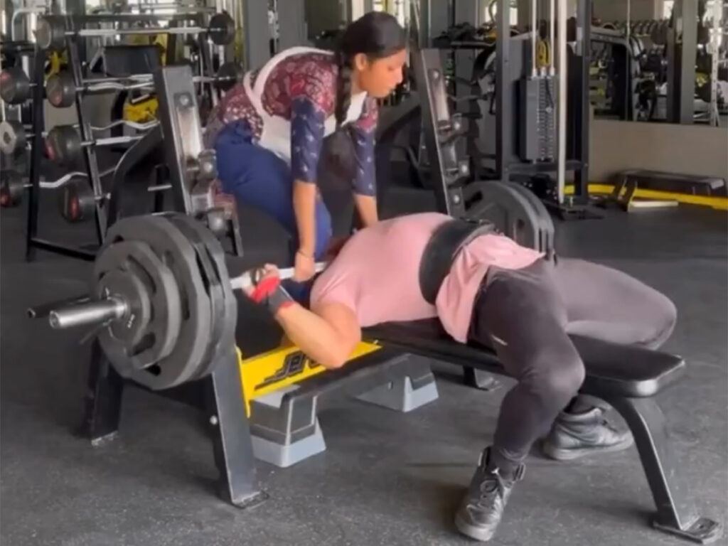 Man Crushed Under Barbell