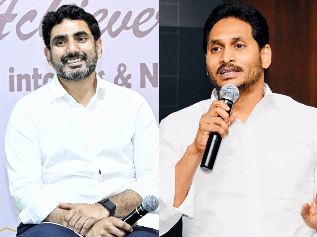 nara-lokesh-and-jagan-mohan-reddy mothers Love