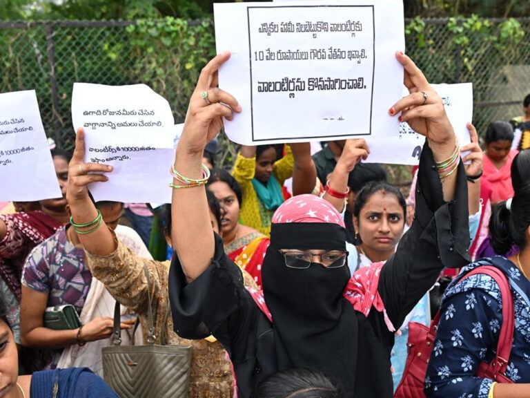 Protests Suicide Threats For Rs 5000 Jobs