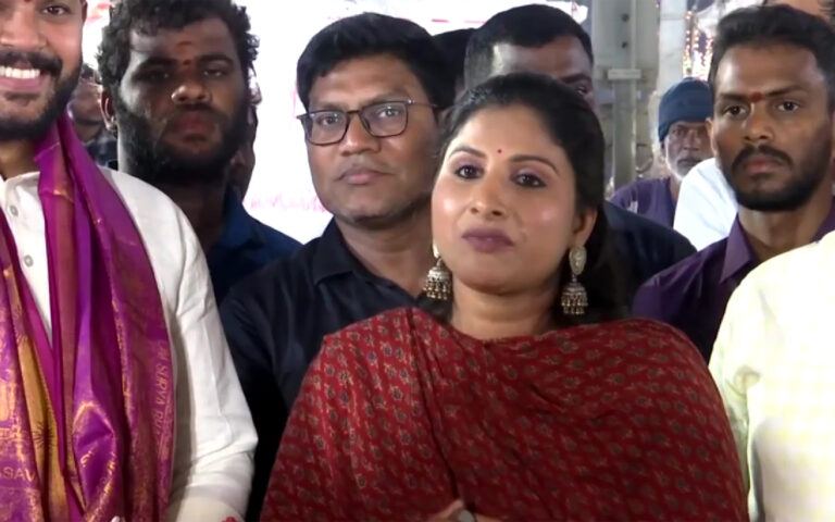 Protocol Darshan for Singer Mangli