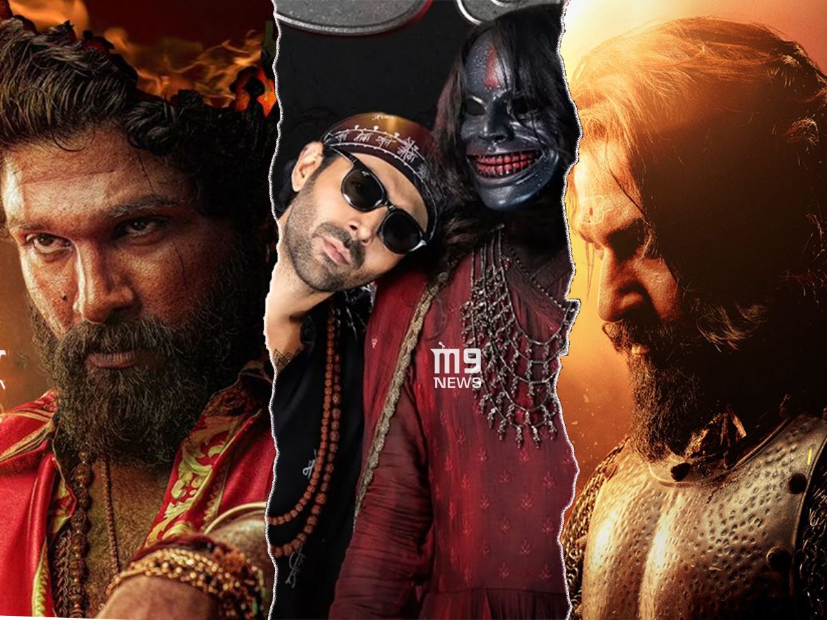 Pushpa 2, Chhaava, Bhool Bhulaiyaa 3, Rashmika Mandanna, Allu Arjun, Kartik Aaryan, Vicky Kaushal, blockbuster movies, star power, box office clash.