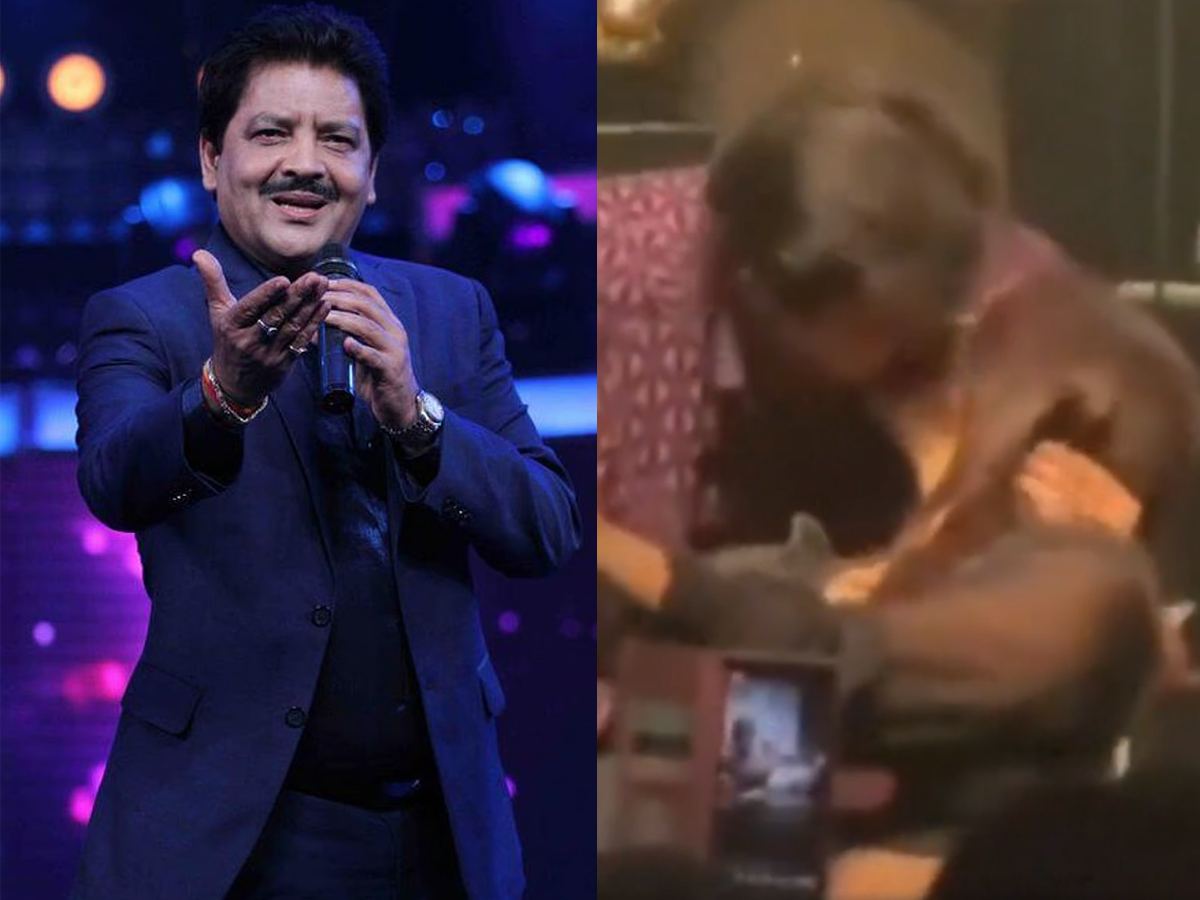 Viral Video: Singer udit Narayan Defends Shameful Act in Public