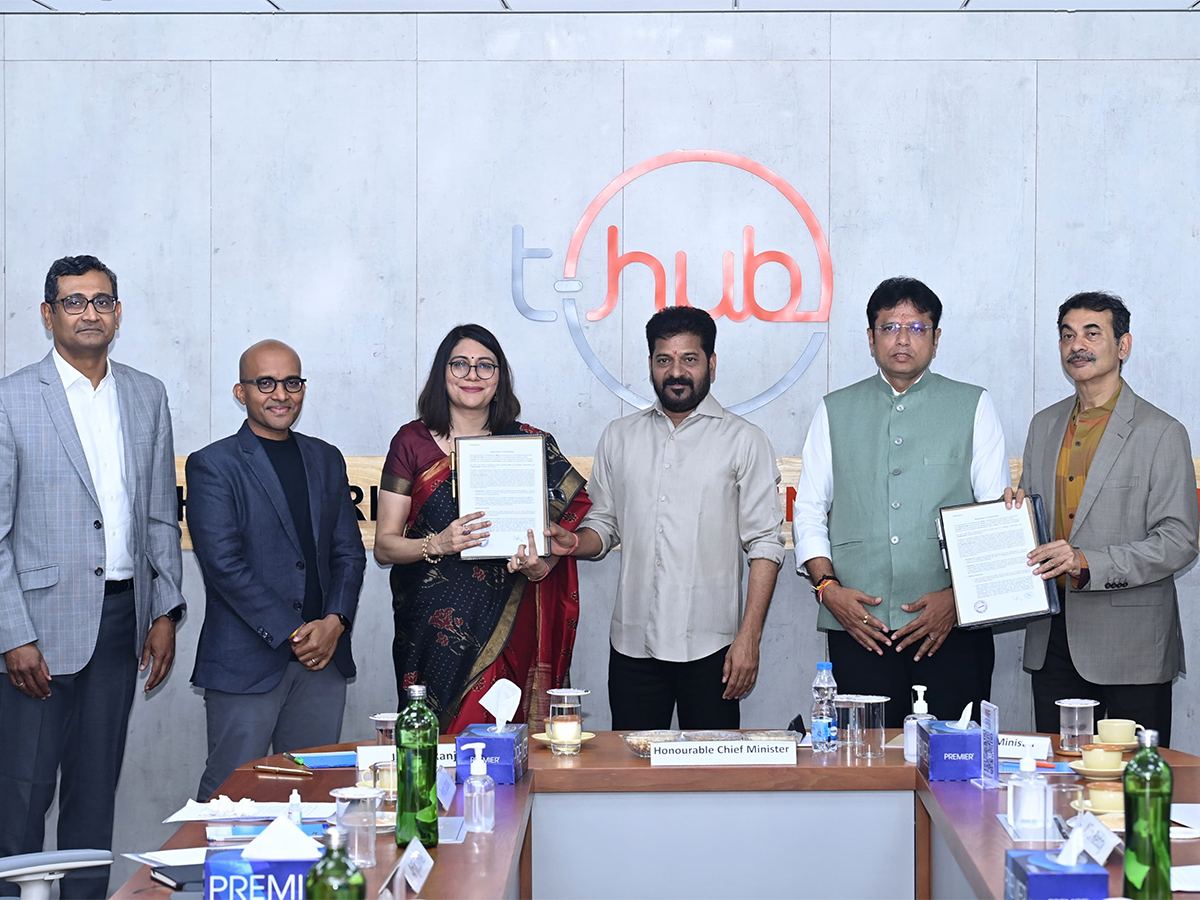 Telangana Govt Signs MoU with Google