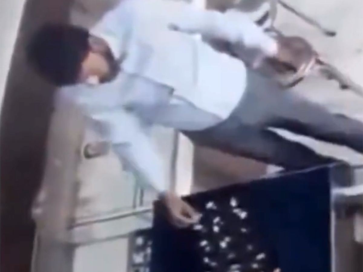 Thief Escapes as Owner Looks On