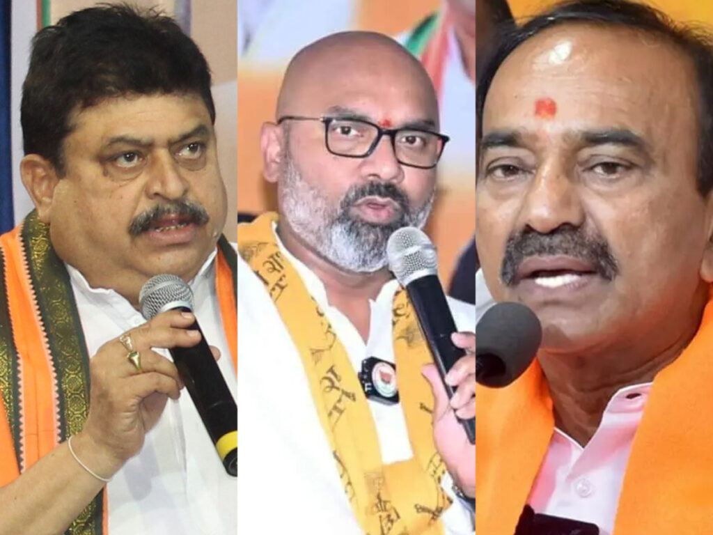 Triangular Fight for Telangana BJP Chief
