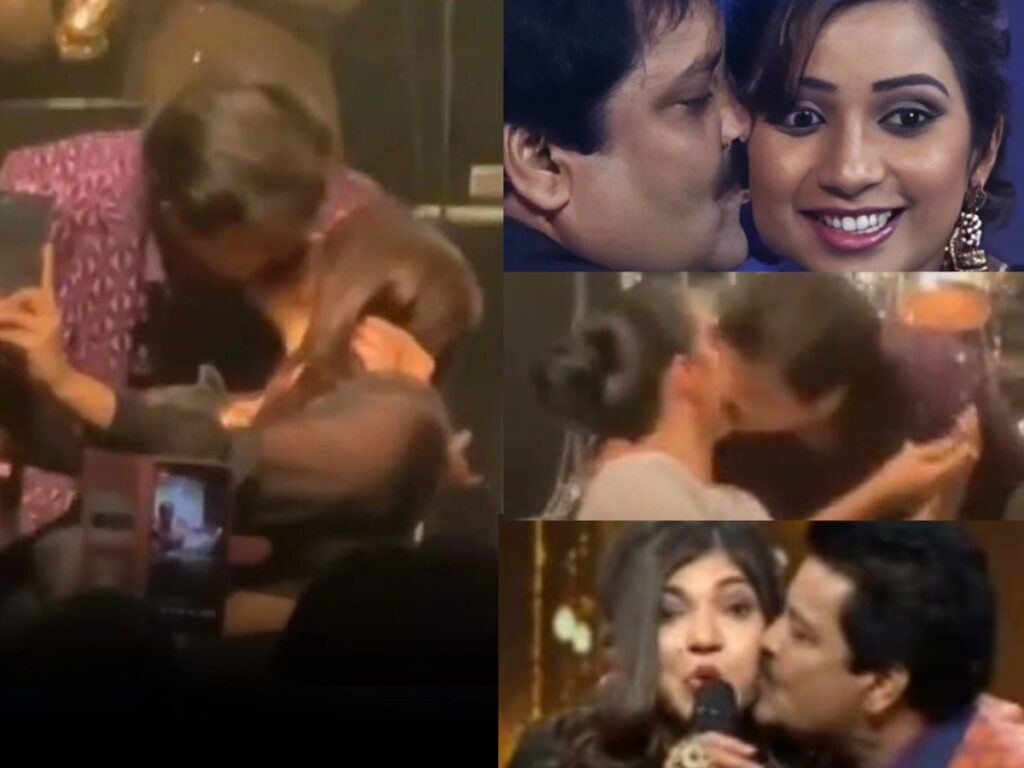Udit Narayan fans kissing, Udit Narayan public behavior, viral video Udit Narayan, Alka Yagnik Shreya Ghoshal kiss, inappropriate celebrity behavior, Udit Narayan response, Udit Narayan consent issue, viral kissing incident, celebrity behavior criticism, Udit Narayan scandal, inappropriate kisses with fans, fans and celebrity boundaries, celebrity misconduct allegations, Udit Narayan's past behavior.