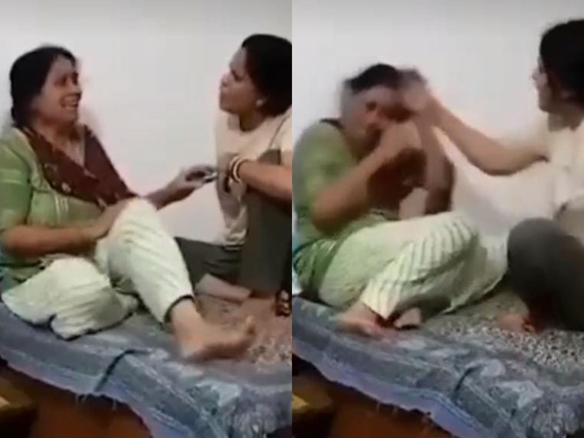 Woman Brutally Assaults Own Mother