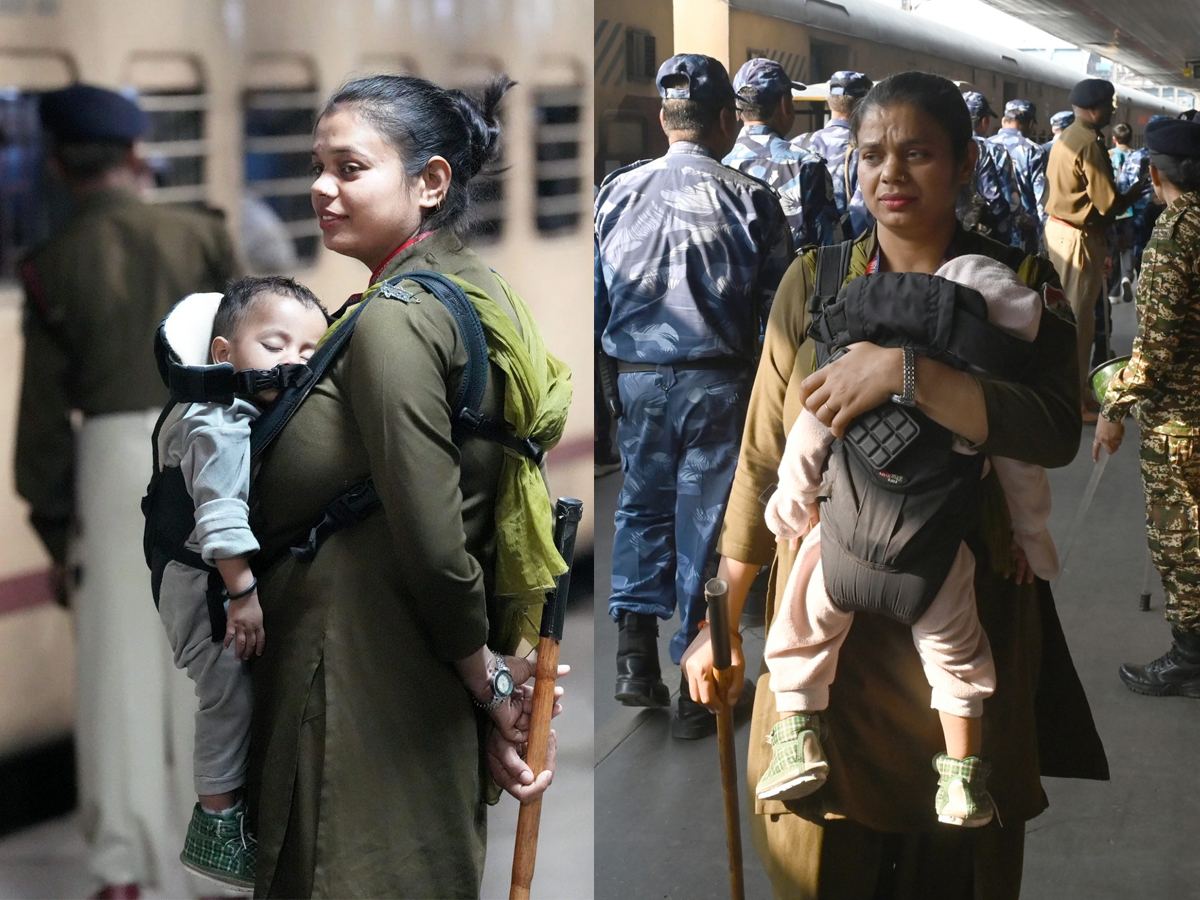 Woman Officer Risks Baby’s Life on Duty