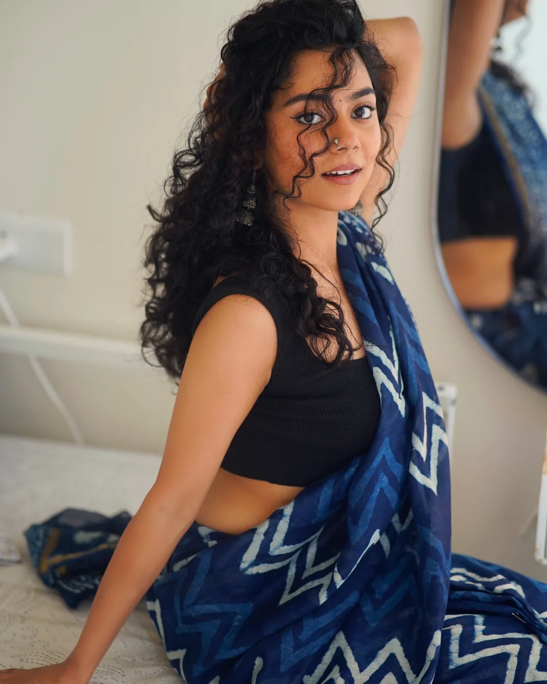 Sizzling Yet Sophisticated: Aastha Singh in Blue
